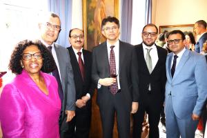 The Ambassadors of South Africa, Algeria, Saudi Arabia, India, Libya, Egypt